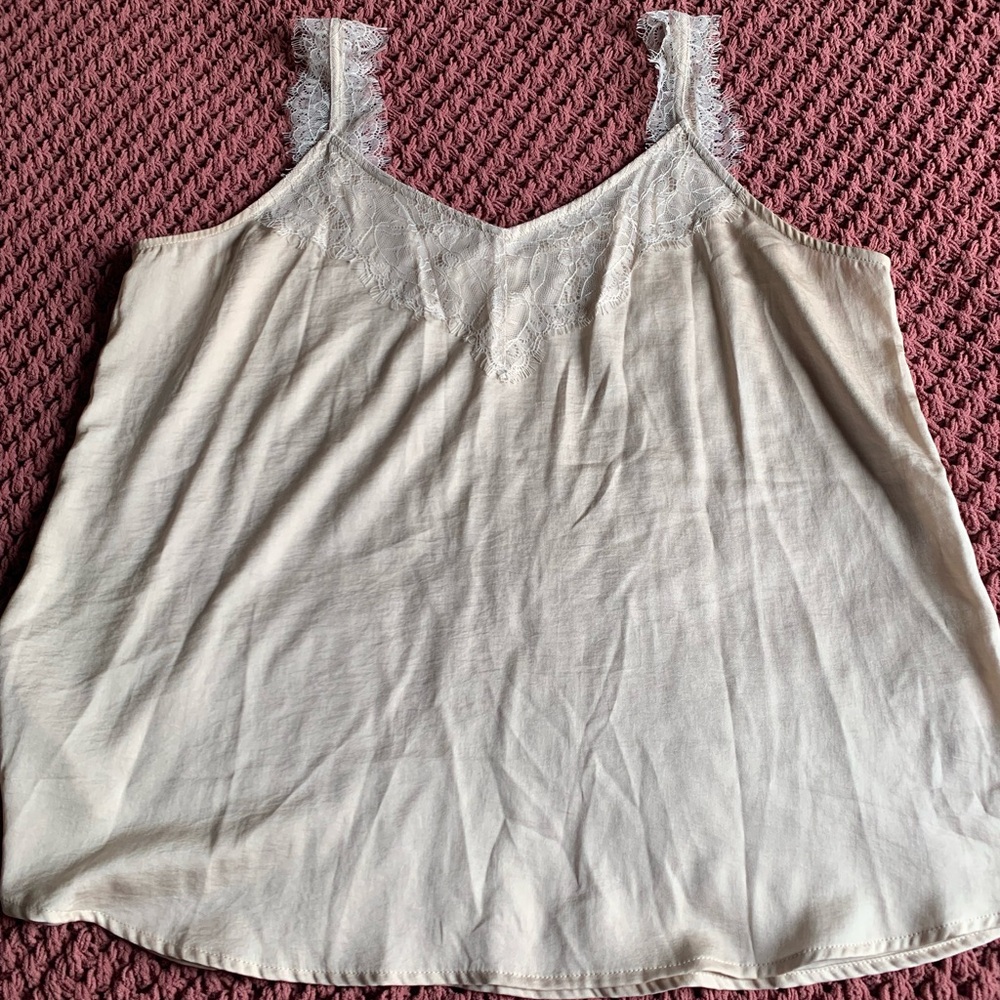 Silky Lace Maurices Blouse
